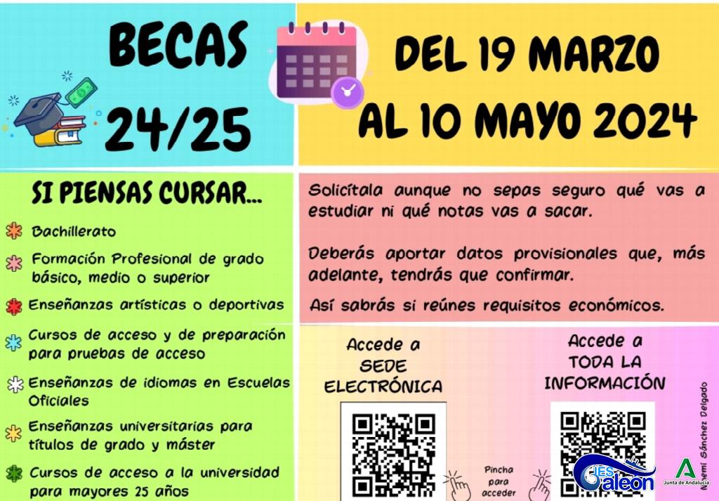 Informaci n Sobre Becas 2024 2025 Iesgaleon es